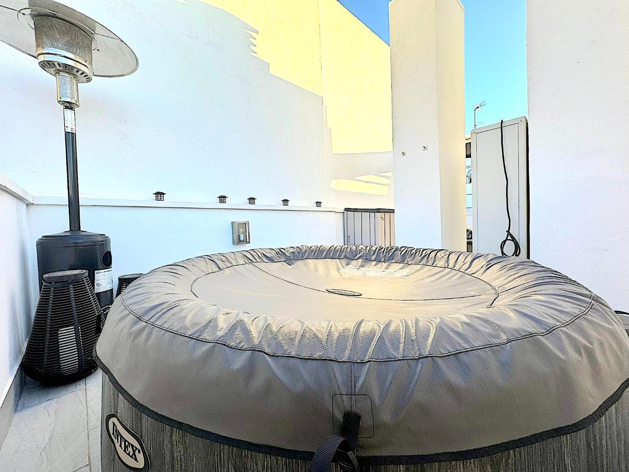 Atico Con Jacuzzi Privado , 1 Min Walk De Playa Levante Santa Pola Dış mekan fotoğraf